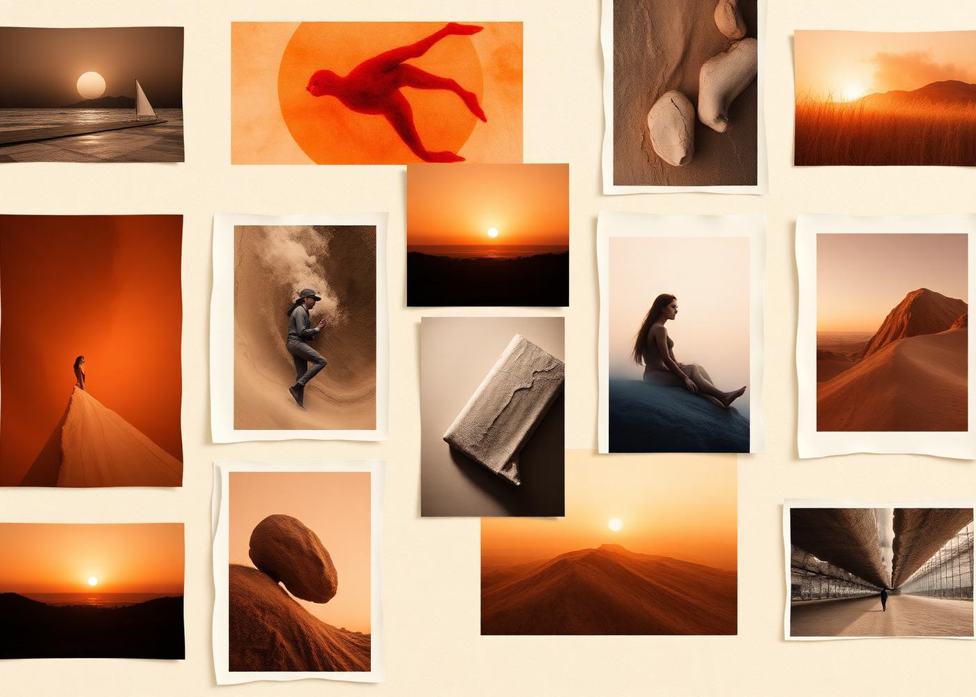 Grid of AI-generated images